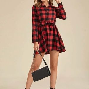 Flannel dress